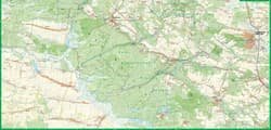 Galeria - zdjęcie nr. 3 - Roztocze Środkowe Puszcza Solska mapa turystyczna 1:50 000 laminat 2023