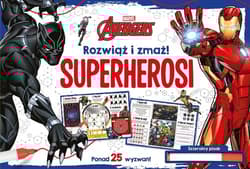 Rozwiąż i zmaż! Superherosi. Marvel Avengers - Praca zbiorowa