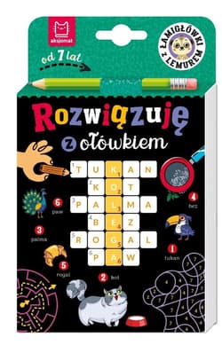 Rozwiązuję z ołówkiem. Łamigłówki z lemurem - Beata Karlik