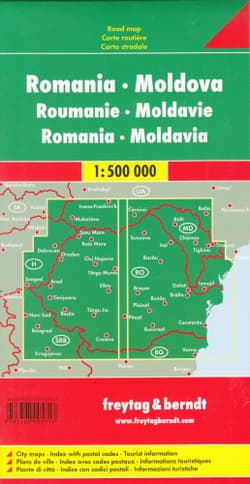 Galeria - zdjęcie nr. 3 - Rumunia mołdawia mapa 1:500 000