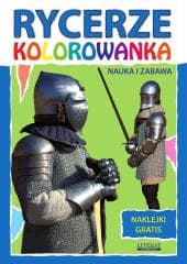 Rycerze. Kolorowanka z naklejkami - Beata Guzowska