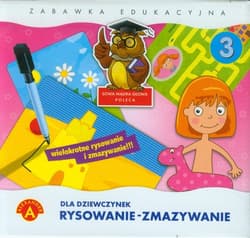 Rysowanie-zmazywanie 3 Dla dziewczynek Zabawka edukacyjna