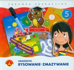 Rysowanie-zmazywanie 5 Smakołyki Zabawka edukacyjna