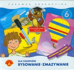 Rysowanie-zmazywanie 6 Dla chłopców Zabawka edukacyjna