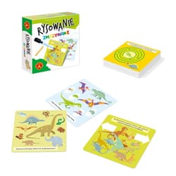 Rysowanie zmazywanie Dinozaury ALEX