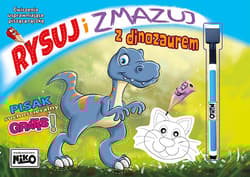 Rysuj i zmazuj z dinozaurem - Opracowanie Zbiorowe