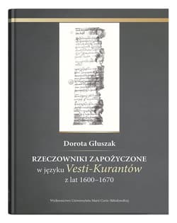 Rzeczowniki zapożyczone w języku Vesti-Kurantów z lat 1600 - 1670
