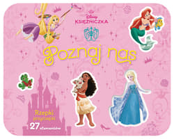 Rzepki-przyczepki. 27 elementów. Poznaj nas. Disney Księżniczka - Monika Kiersnowska