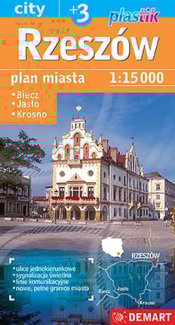 Rzeszów 1:15 000 plan miasta - Opracowanie Zbiorowe