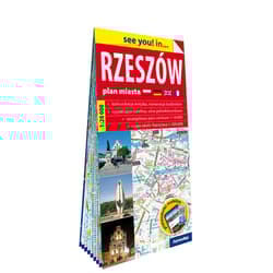 Rzeszów plan miasta 1: 20 000 papier 2024 - Opracowanie Zbiorowe