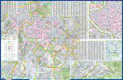 Galeria - zdjęcie nr. 2 - Rzym i Watykan laminowany przewodnik i mapa 2w1