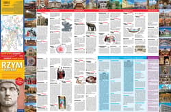 Galeria - zdjęcie nr. 2 - Rzym i Watykan laminowany przewodnik i mapa 2w1