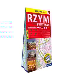 Rzym i Watykan mapa samochodowa 1:12 000 papier 2024 - Opracowanie Zbiorowe