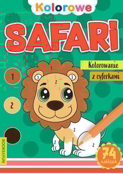 Safari. Kolorowanie z cyferkami - Opracowanie Zbiorowe