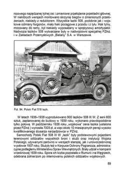 Galeria - zdjęcie nr. 4 - Samochody osobowe i osobowo-terenowe Wojska Polskiego 1918-1950 wyd. 2