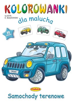 Samochody terenowe. Kolorowanki dla malucha - Ernest Błędowski