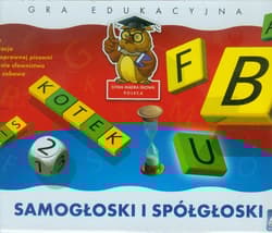 Samogłoski i spółgłoski Gra edukacyjna