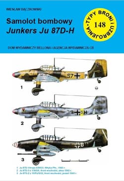 Samolot bombowy Junkers Ju 87 D-H - Bączkowski Wiesław
