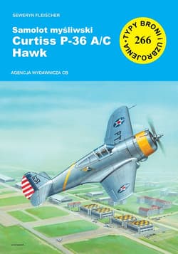 Samolot myśliwski Curtiss P-36 A/C Hawk - Seweryn Fleischer
