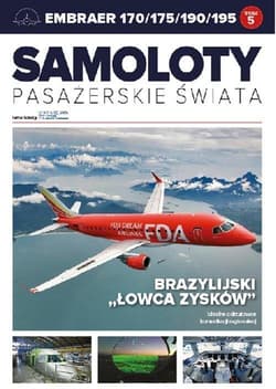 Samoloty pasażerskie świata 5 Embraer 170/175/190/195 Brazylijski