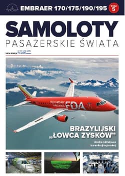 Samoloty pasażerskie świata 5 Embraer 170/175/190/195 Brazylijski
