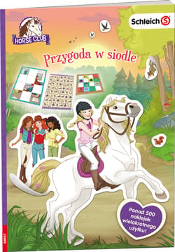 Schleich Horse Club Wyzwania z naklejkami - Opracowanie Zbiorowe
