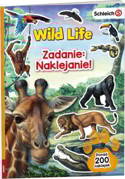 Schleich Wild Life Zadanie Naklejanie LASS-101