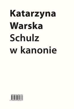 Schulz w kanonie. Recepcja szkolna w latach 1945-2018
