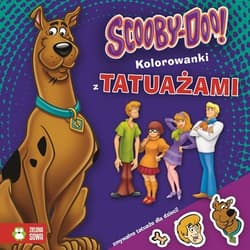 Scooby Doo Kolorowanka z tatuażami
