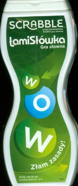 Scrabble łamiSłówka. Gra słowna Y9126