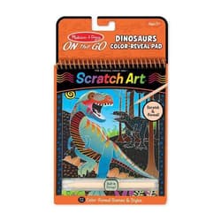 Scratch Art Dinozaury