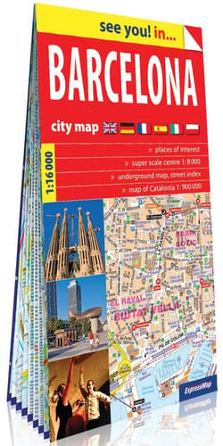 See you! in... Barcelona - plan miasta 1:16 000 - Praca zbiorowa