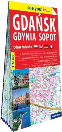 See you! in... Gdańsk, Gdynia.. 1:26 000 w.2025 - Praca zbiorowa