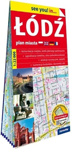 See you! in... Łódź 1:22 000 plan miasta - Praca zbiorowa