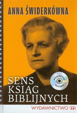 Sens ksiąg biblijnych + CD - Anna Świderkówna