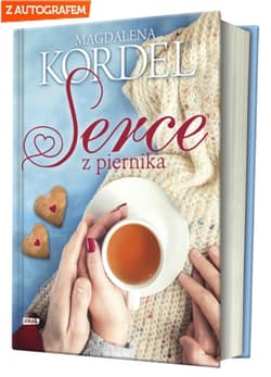 Serce z piernika z autografem - Magdalena Kordel