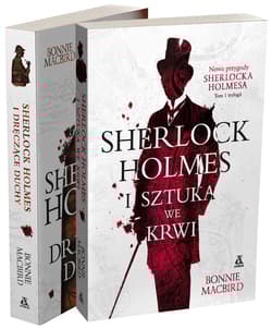 Sherlock Holmes i sztuka we krwi / Sherlock Holmes i dręczące duchy Pakiet - Bonnie MacBird
