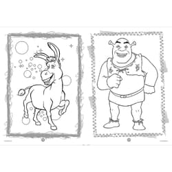 Galeria - zdjęcie nr. 2 - Shrek Kolorowanka