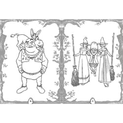 Galeria - zdjęcie nr. 3 - Shrek Kolorowanki