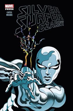 Silver Surfer Czarny - Tradd Moore