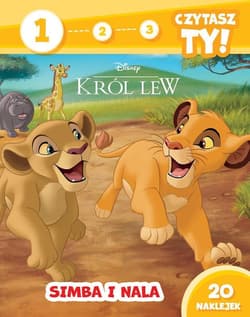 Simba i Nala. Król Lew. Poziom 1. 1, 2, 3, czytasz ty! - Elżbieta Lekan