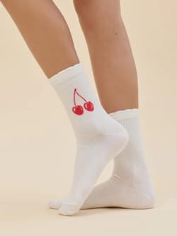 Skarpety czereśnie 36-40