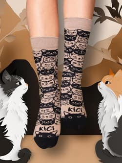 Skarpety kici kici 41-46