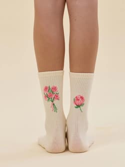 Skarpety piwonie 36-40