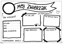 Galeria - zdjęcie nr. 2 - Sketchnotkowy blok na cały rok graficzne karty pracy dla klas 1-3