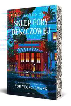 Sklep pory deszczowej ilustrowane krawędzie biało-czarne - You Yeong-Gwang