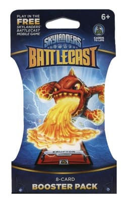 Skylanders Battlecast Booster Pack Eruptor 8 kart