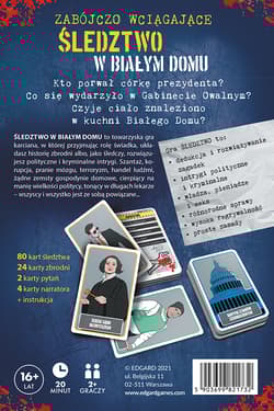 Galeria - zdjęcie nr. 4 - Śledztwo w Białym Domu Zabójczo wciągająca gra karciana