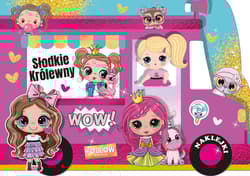 Słodkie królewny. Kolorowanka z wykrojnika - Katarzyna Maćkowiak