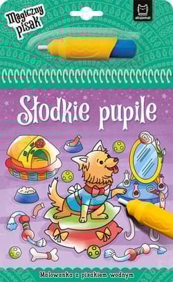 Słodkie pupile Malowanka z pisakiem wodnym - Sylwia Kajdana